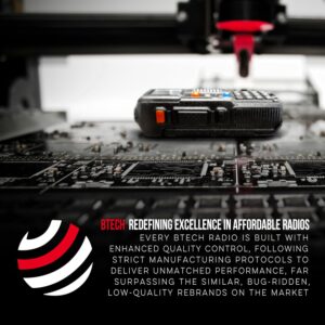 BaoFeng BF-F8HP PRO 10W Tri Band Two-Way Radio, IP54, 1000 Channels, GPS, Aviation RX, USB-C